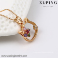 32687 Xuping jewelry wholesale china Colgante de oro con circonita para regalos